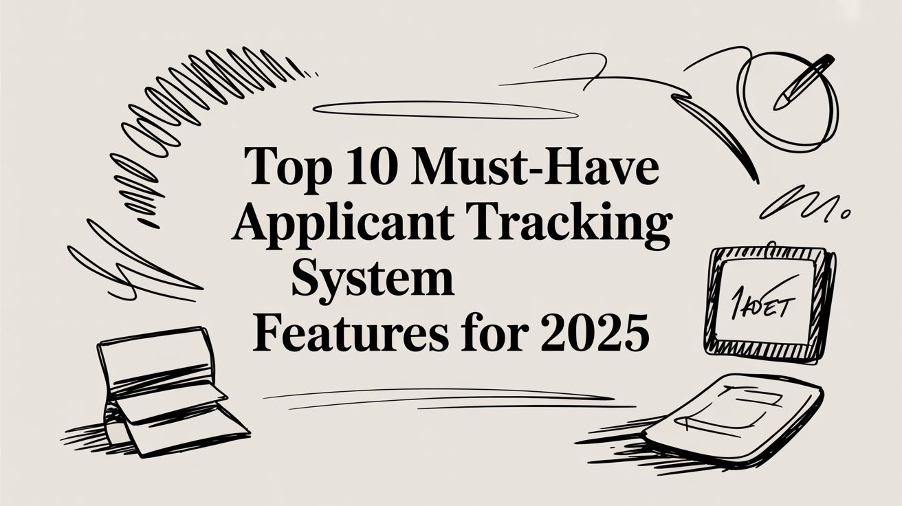 Top 10 Must-Have Applicant Tracking System Features for 2025