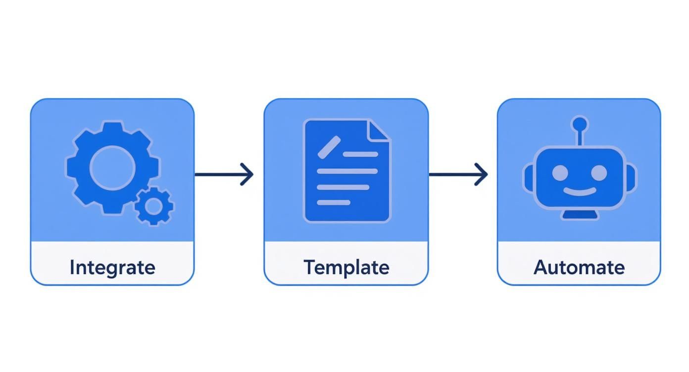 Infographic about automate interview scheduling