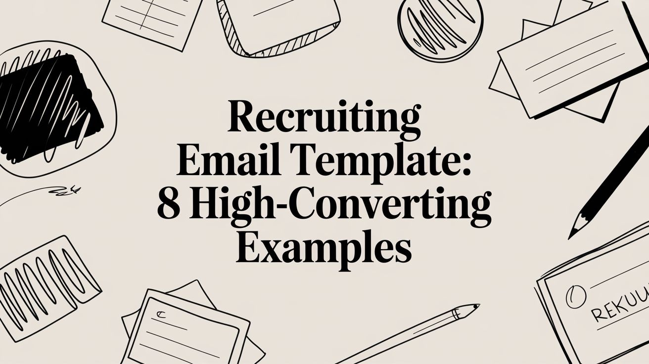 recruiting email template: 8 high-converting examples