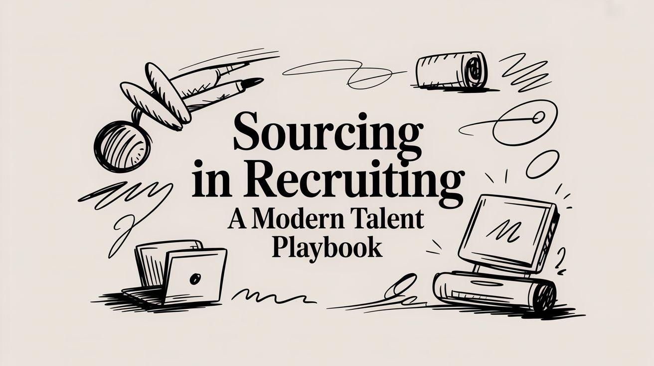 Sourcing in Recruiting A Modern Talent Playbook