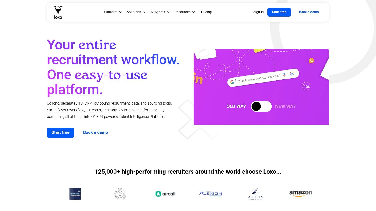 Loxo (Free ATS + Recruiting CRM)