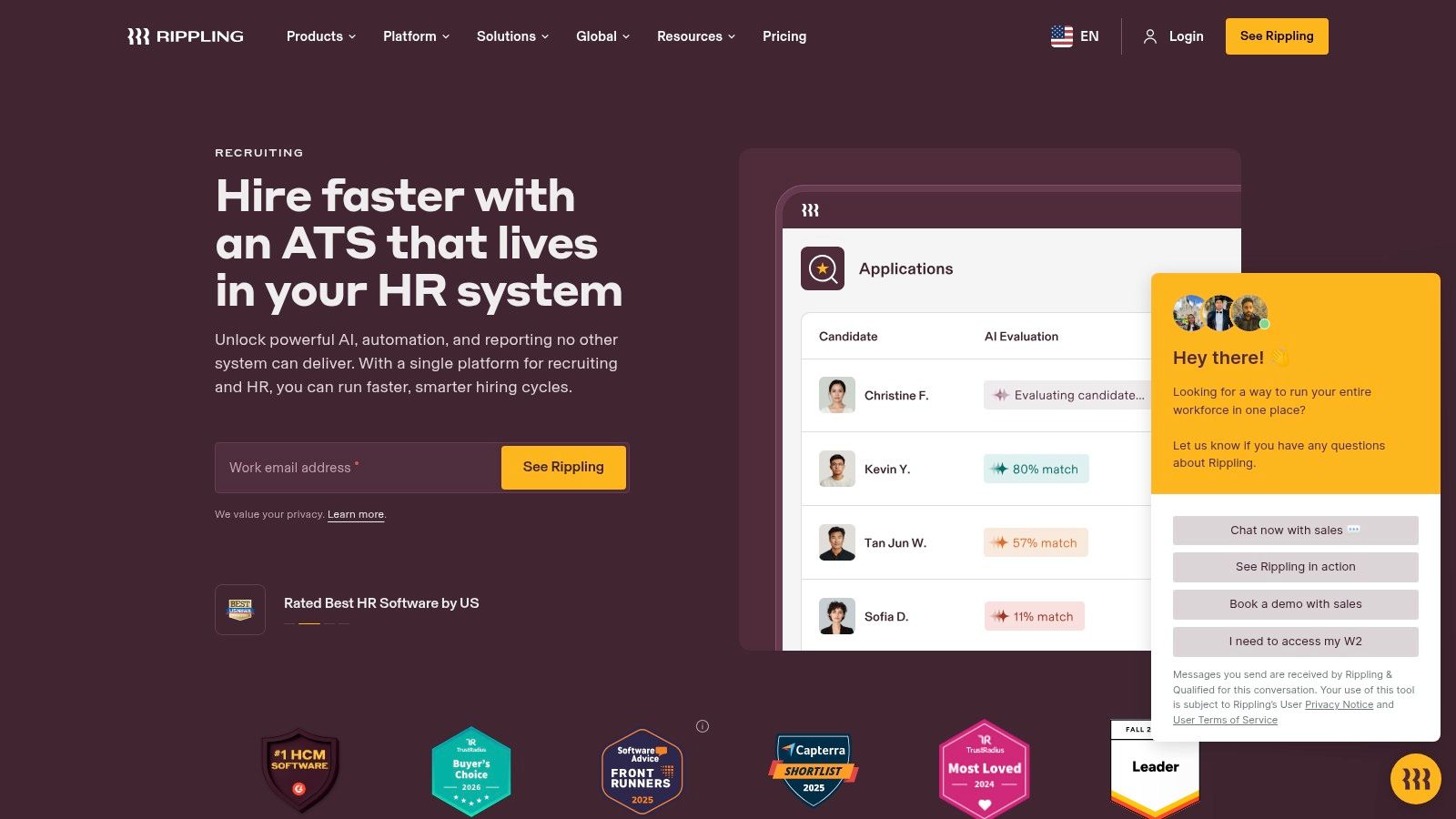 Rippling Recruiting (ATS)