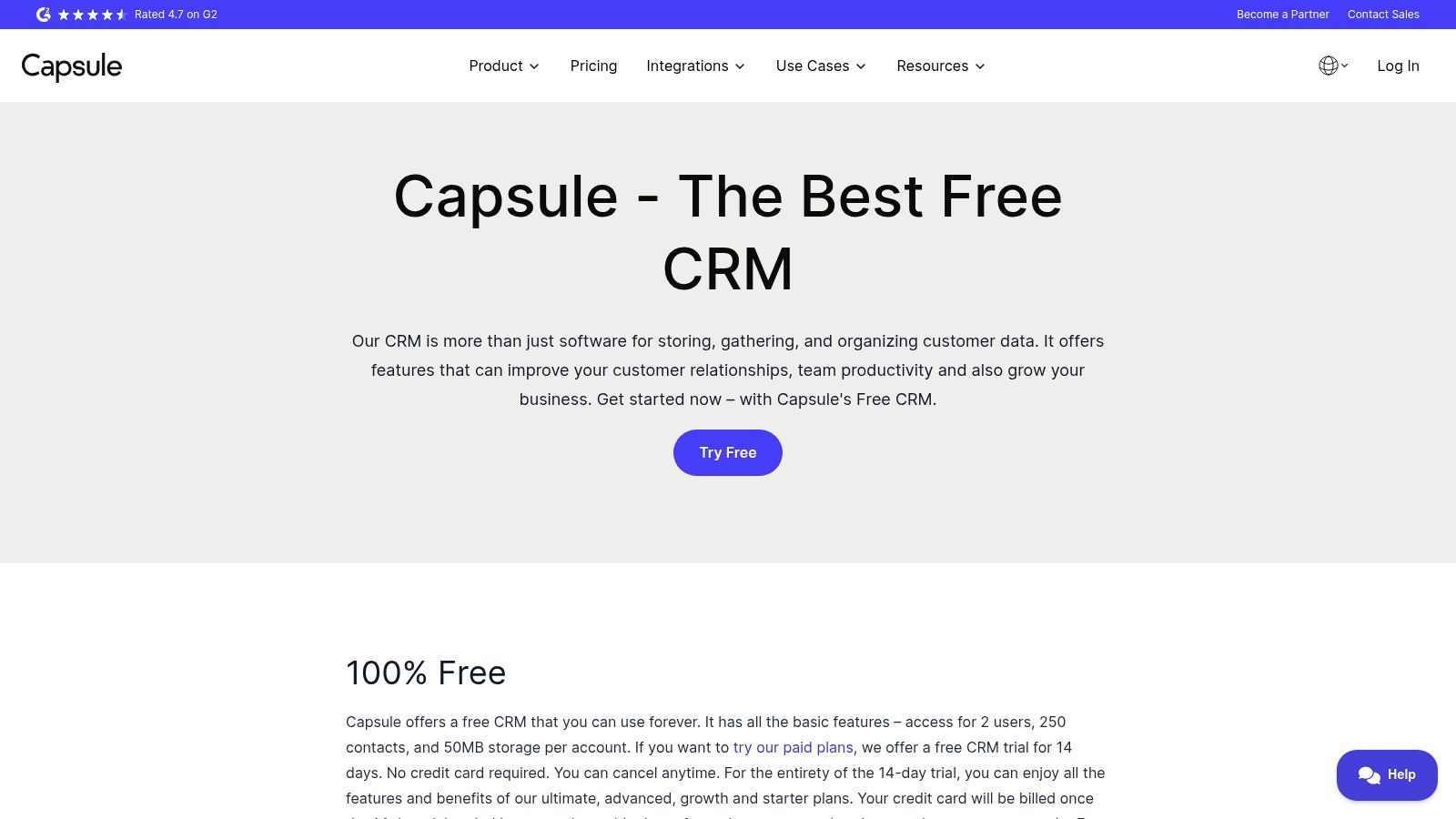 Capsule CRM