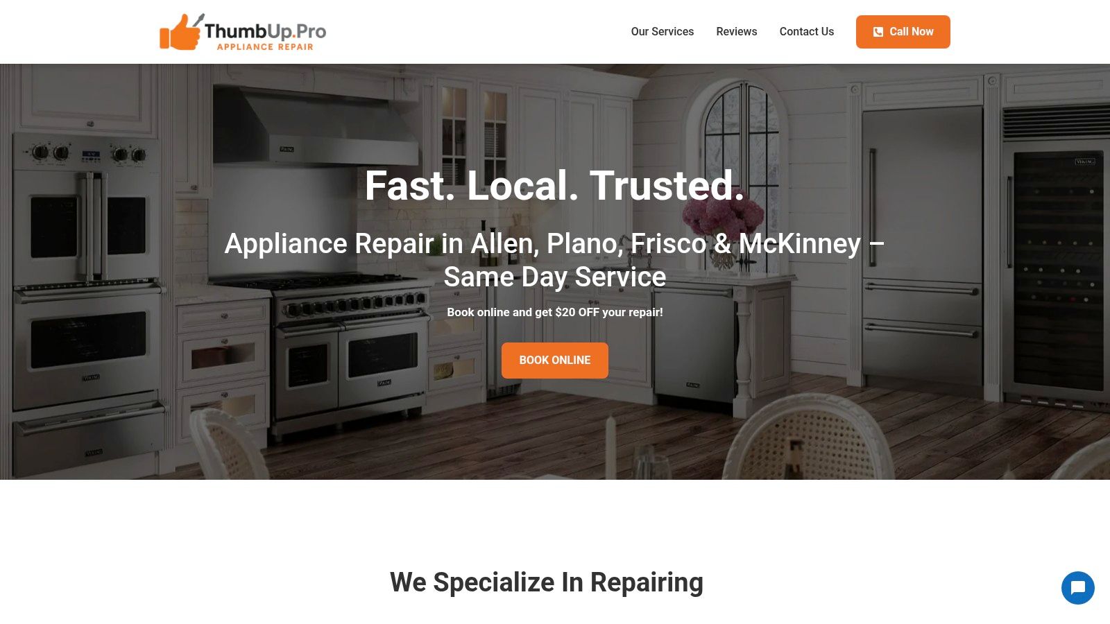 ThumbUp.Pro: The Local North Dallas Expert for Fast, Reliable Repairs