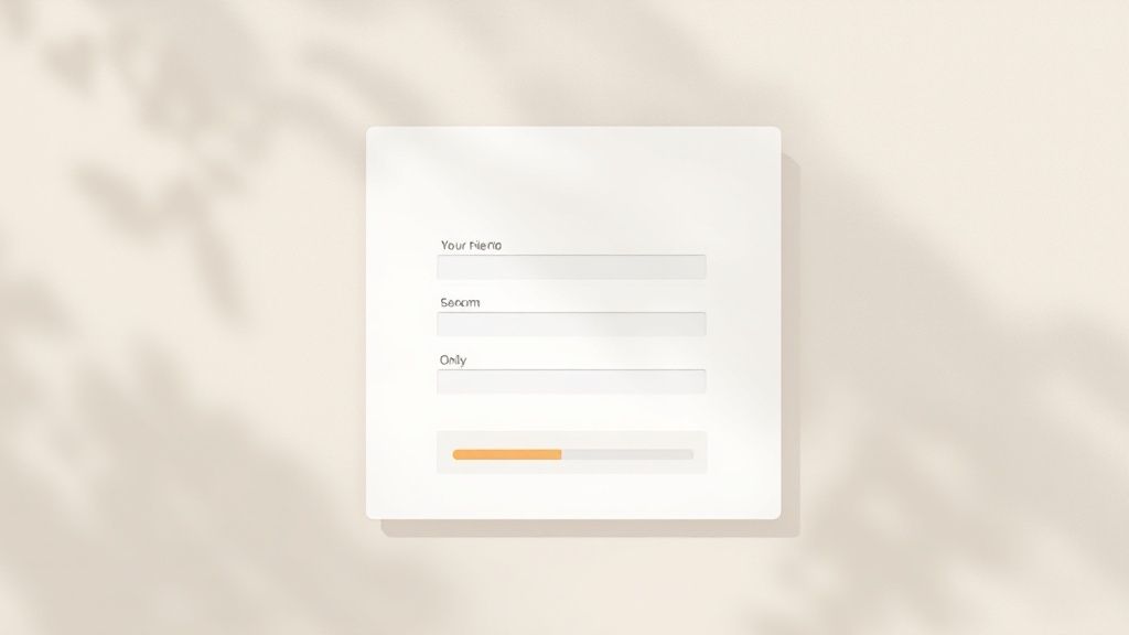 Simplify Forms and Reduce Friction