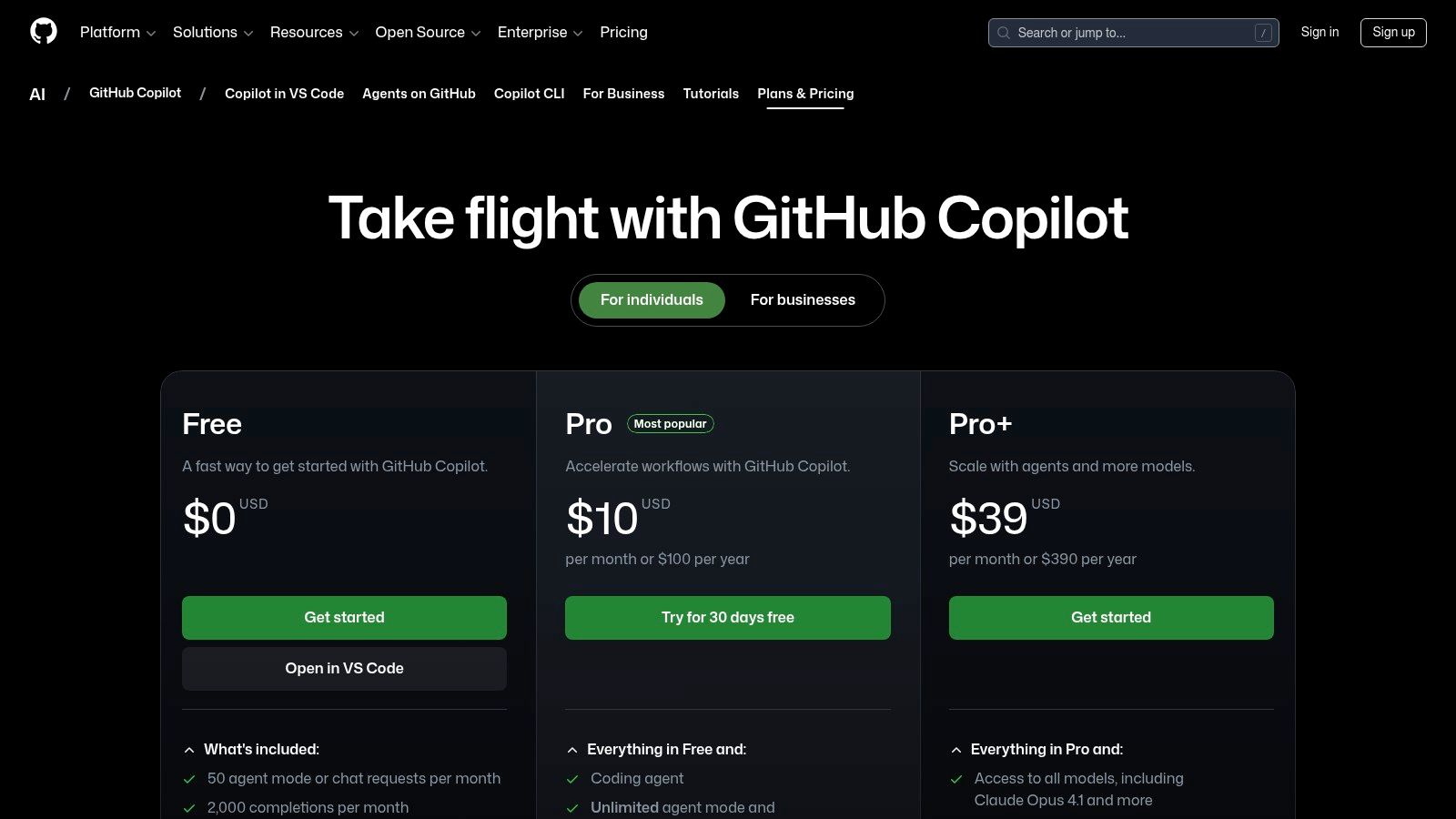 Github Plans The best ai coding tools github copilot: 12 Top AI Assist... | Zest