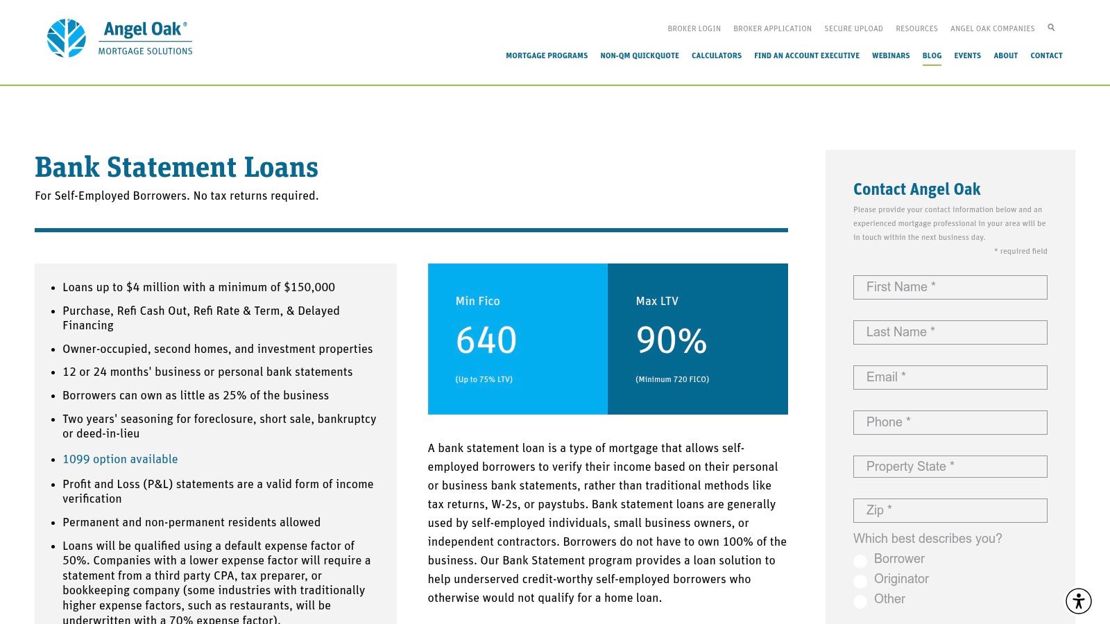 Angel Oak Mortgage Solutions / Angel Oak Home Loans