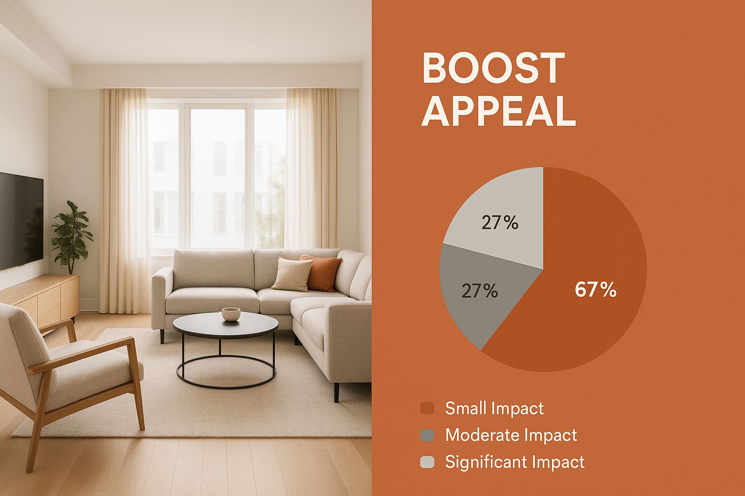 Infographic about real estate virtual staging