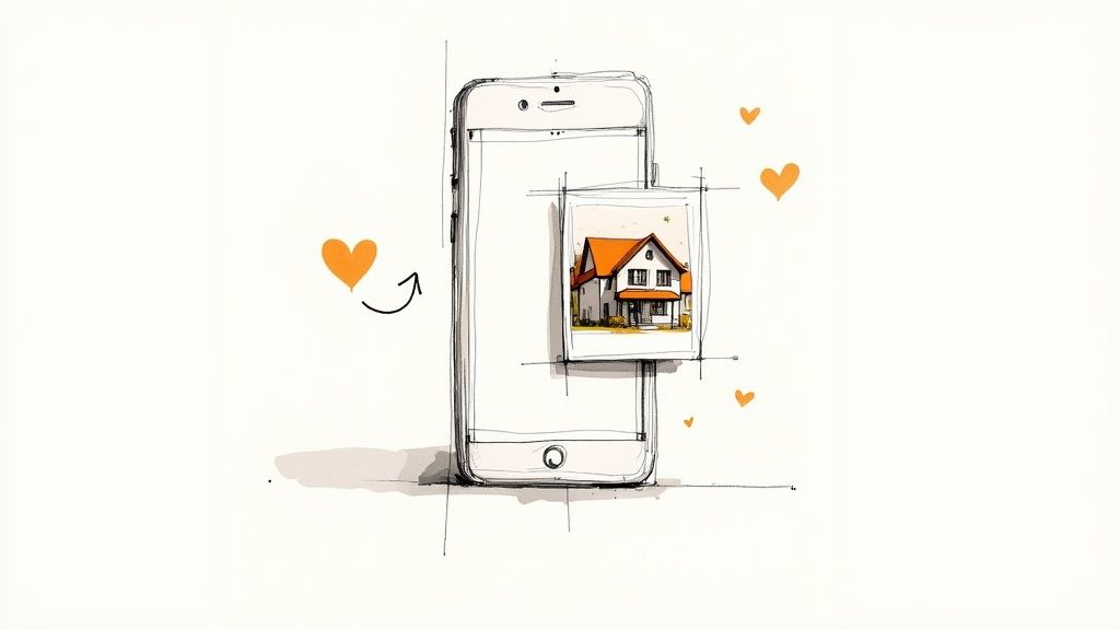 Una sala de estar luminosa y profesionalmente decorada que muestra el poder de la fotografía inmobiliaria de interiores.