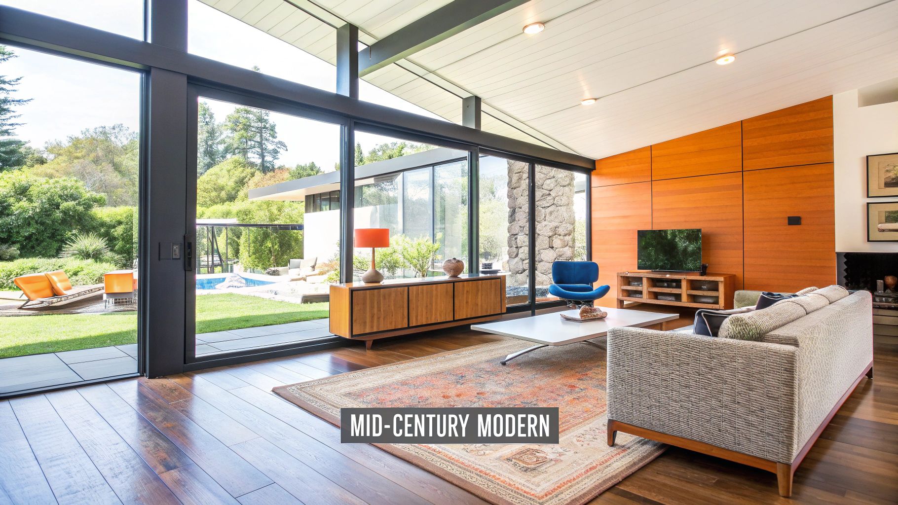 Tarek El Moussa's Flip or Flop Mid-Century Modern