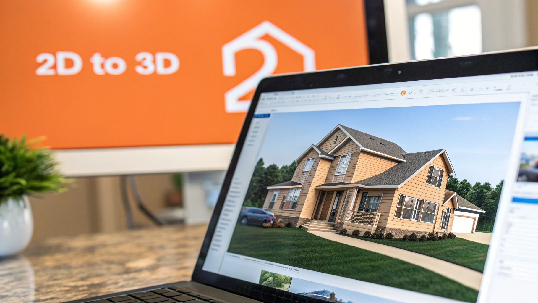 3D Floor Plan Conversion to Business Results