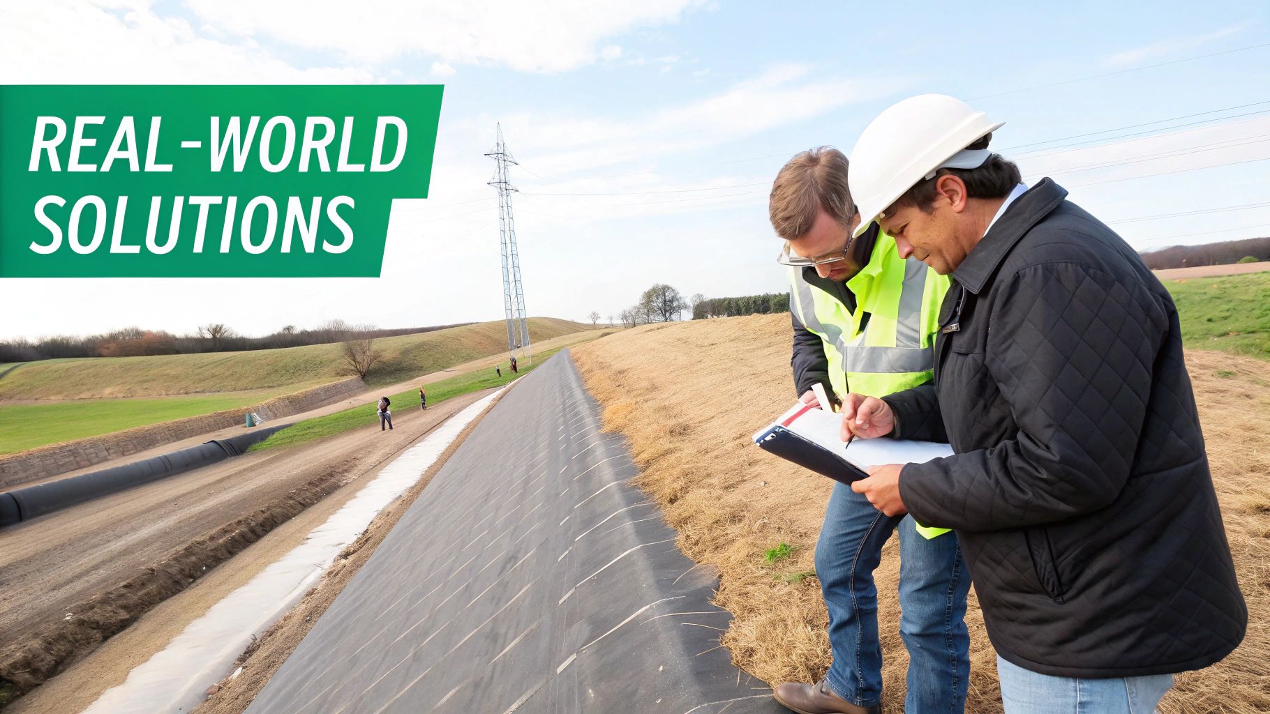 A city planner reviewing maps showing green spaces and urban heat island effects, demonstrating the practical application of physical geography.