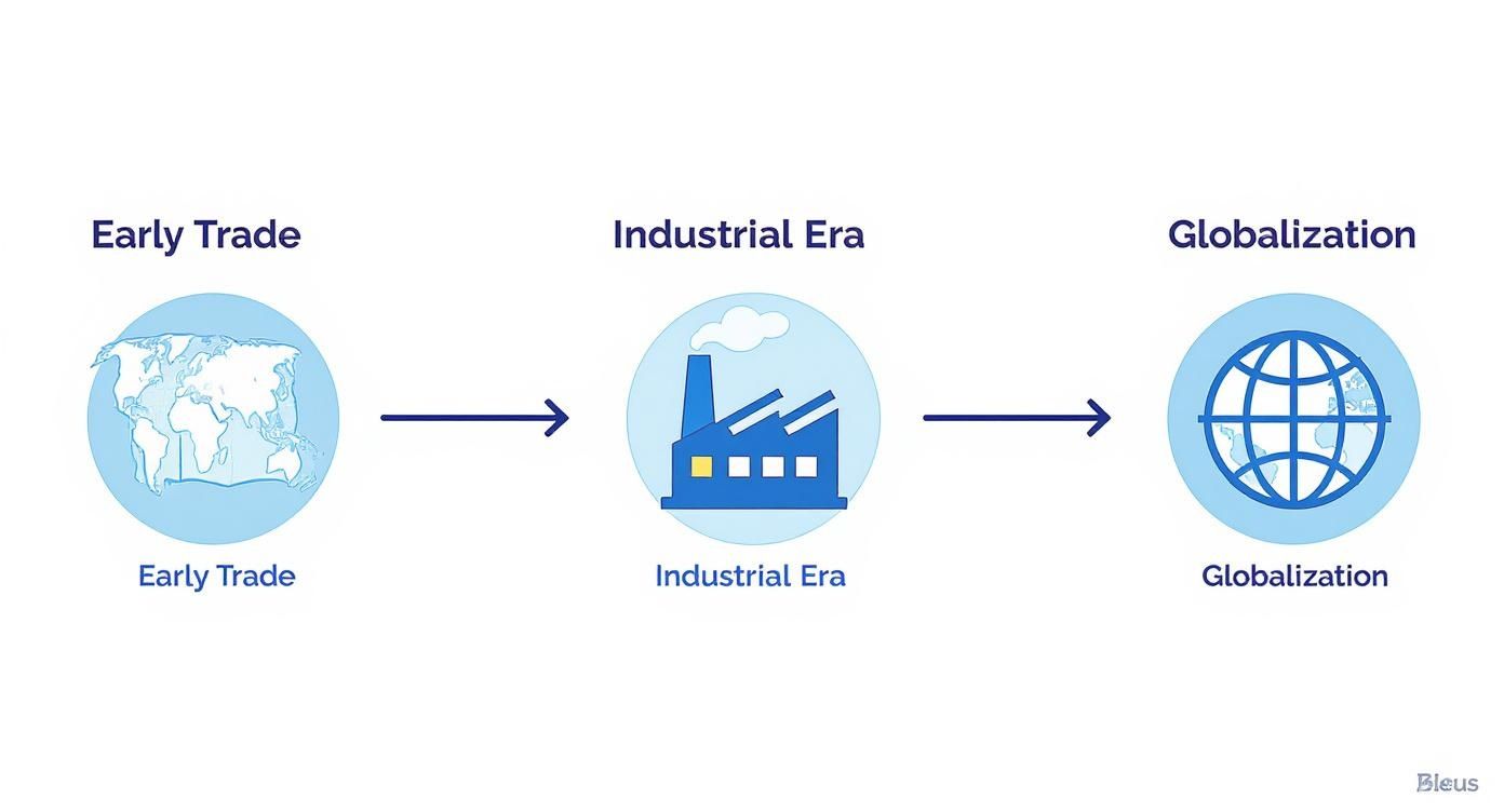 Infographic about what is economic geography