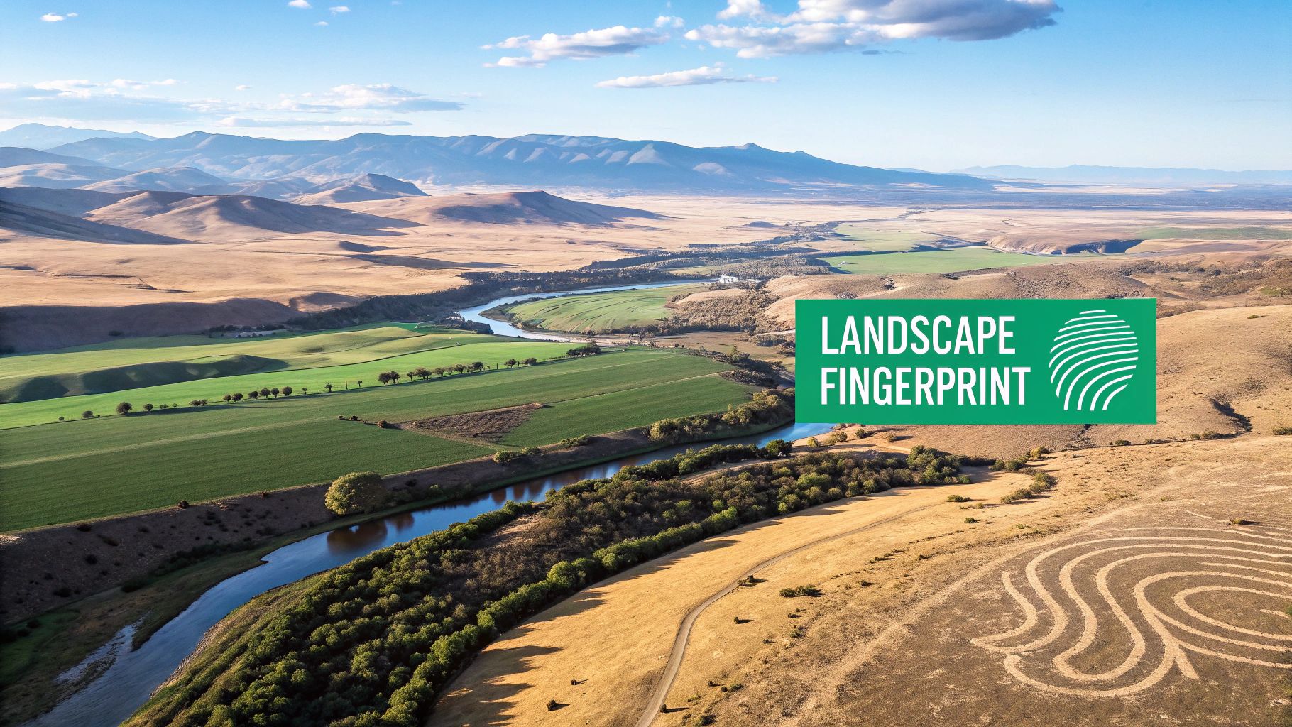 A detailed topographic map showing contour lines over a mountainous region