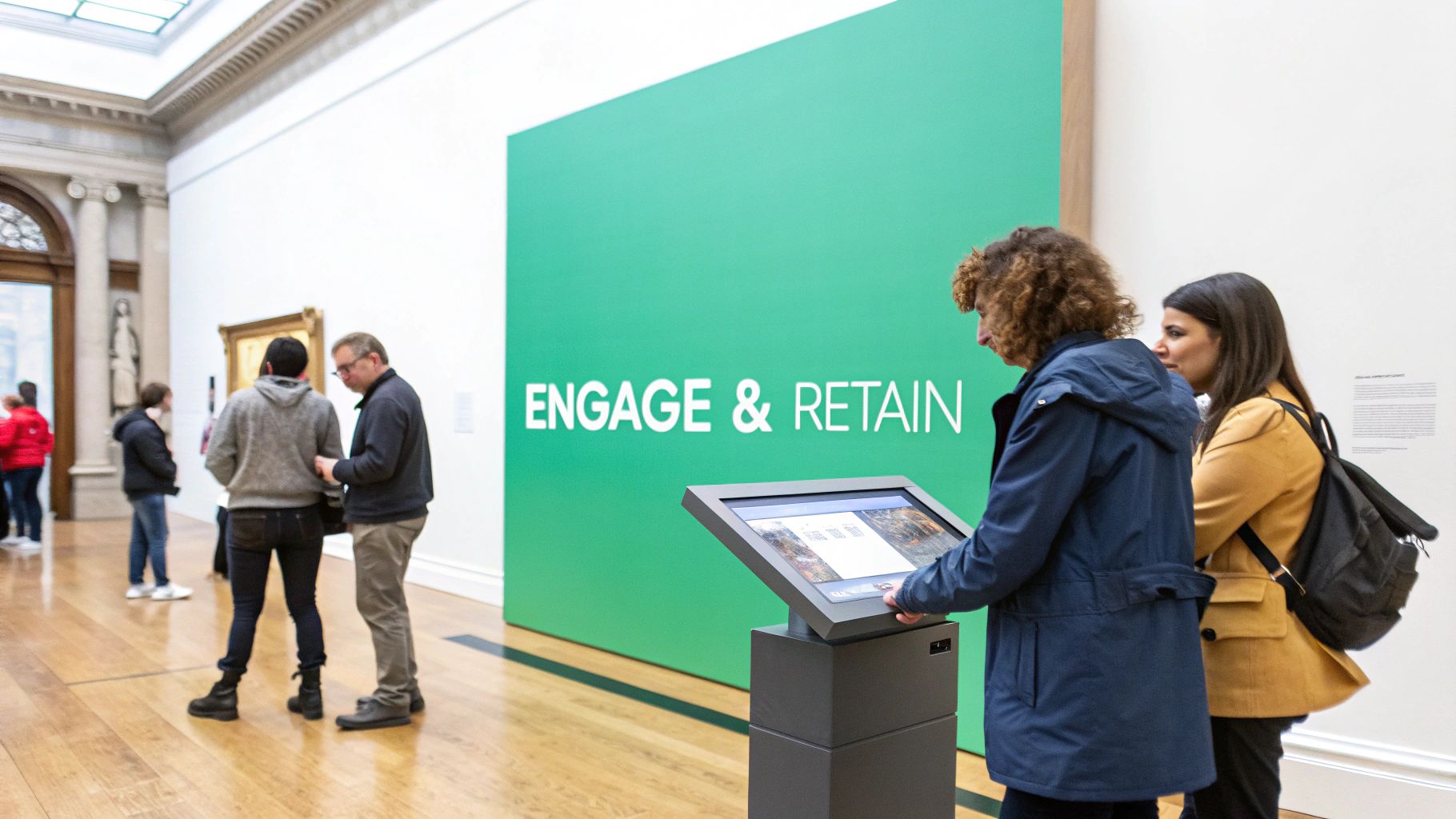 A world map with colorful pins and lines connecting different locations, suggesting travel and exploration.