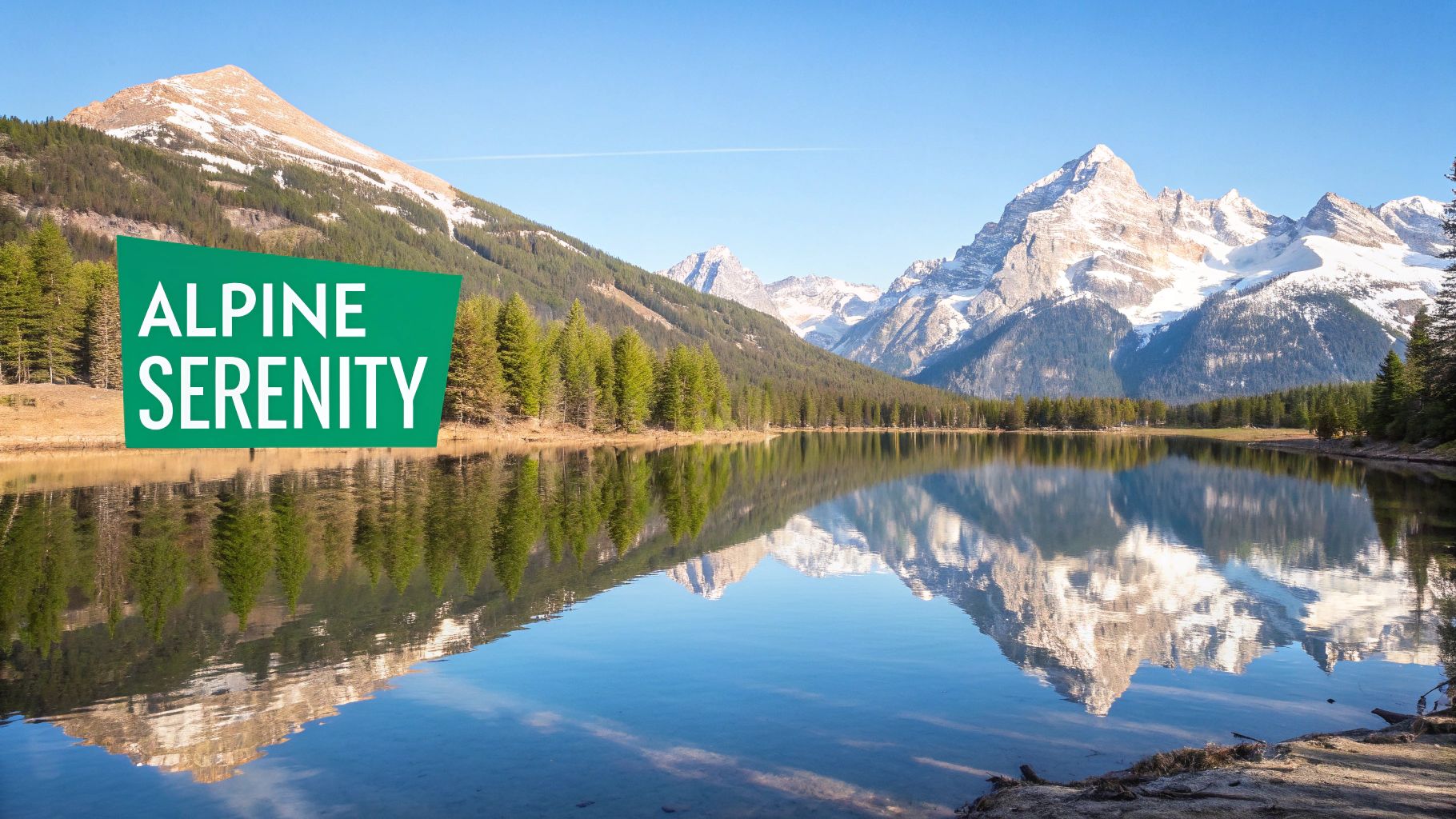 A stunning alpine lake in Europe with clear blue water, surrounded by dramatic mountains and green hillsides.