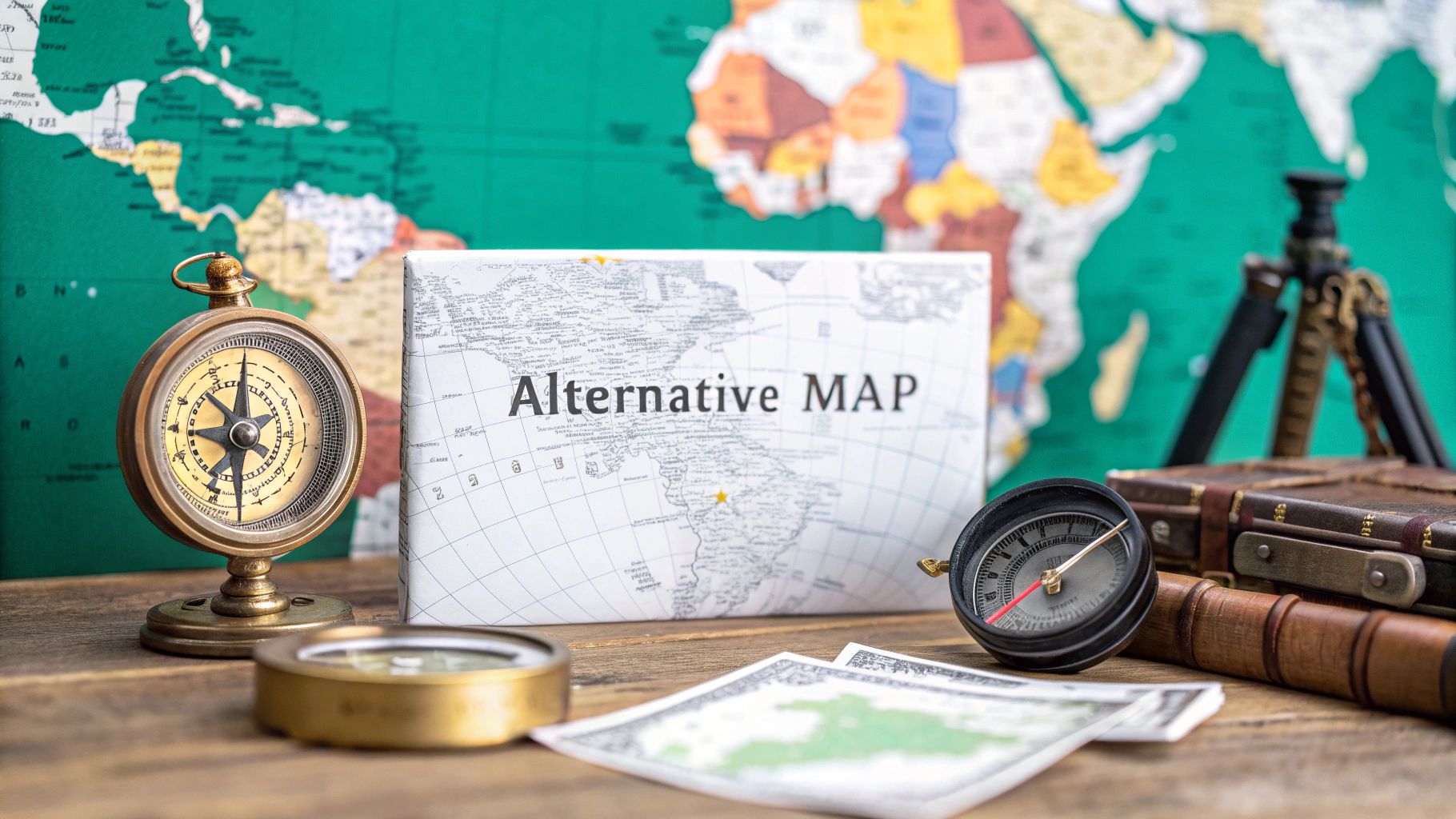 10 Projections That Create an Alternative Map of the World