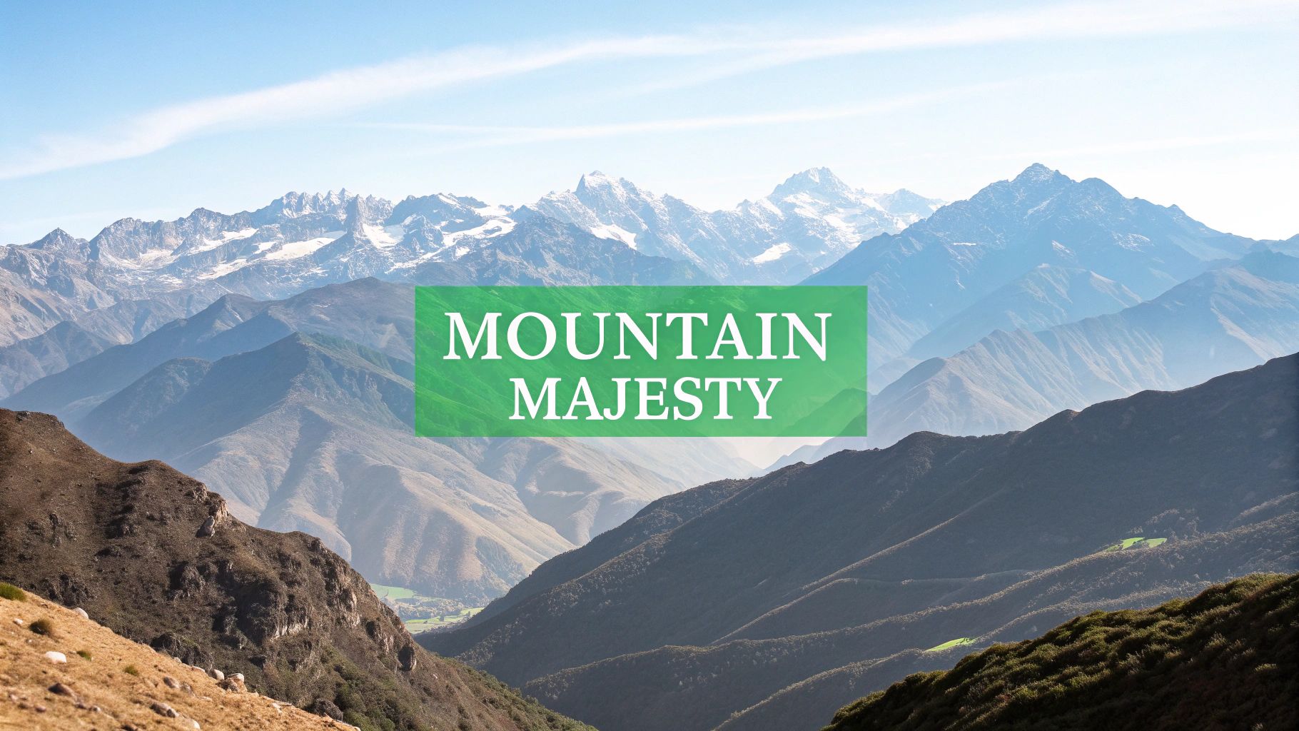 A Guide to the Mountain Ranges of the World