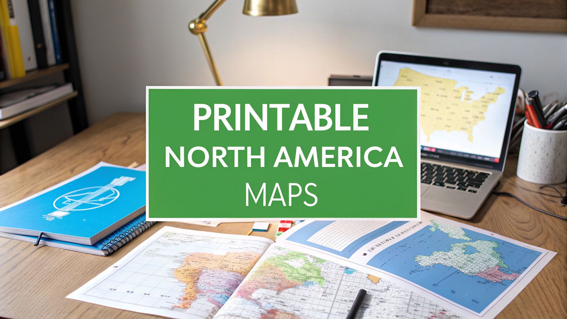 12 Top Sources for a Printable Map of North America (2025)