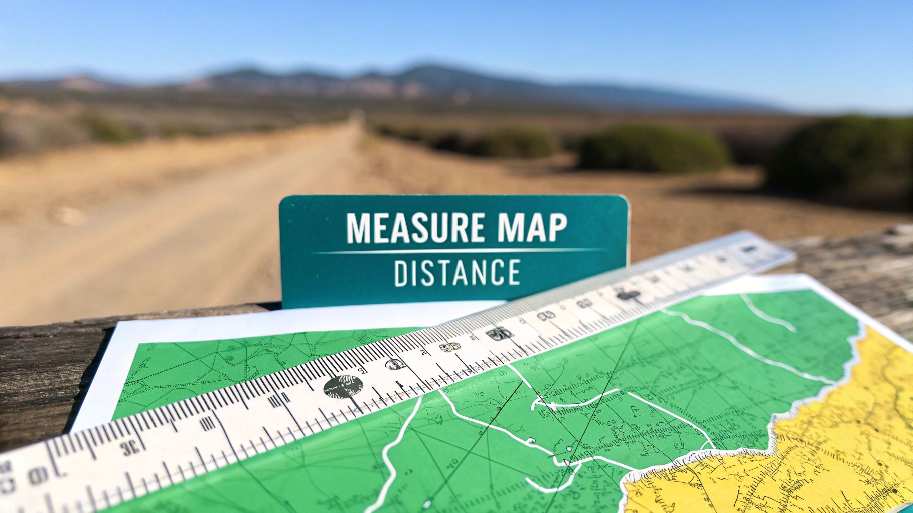 How To Measure Distance On Map Using Paper Digital And Terrain Methods