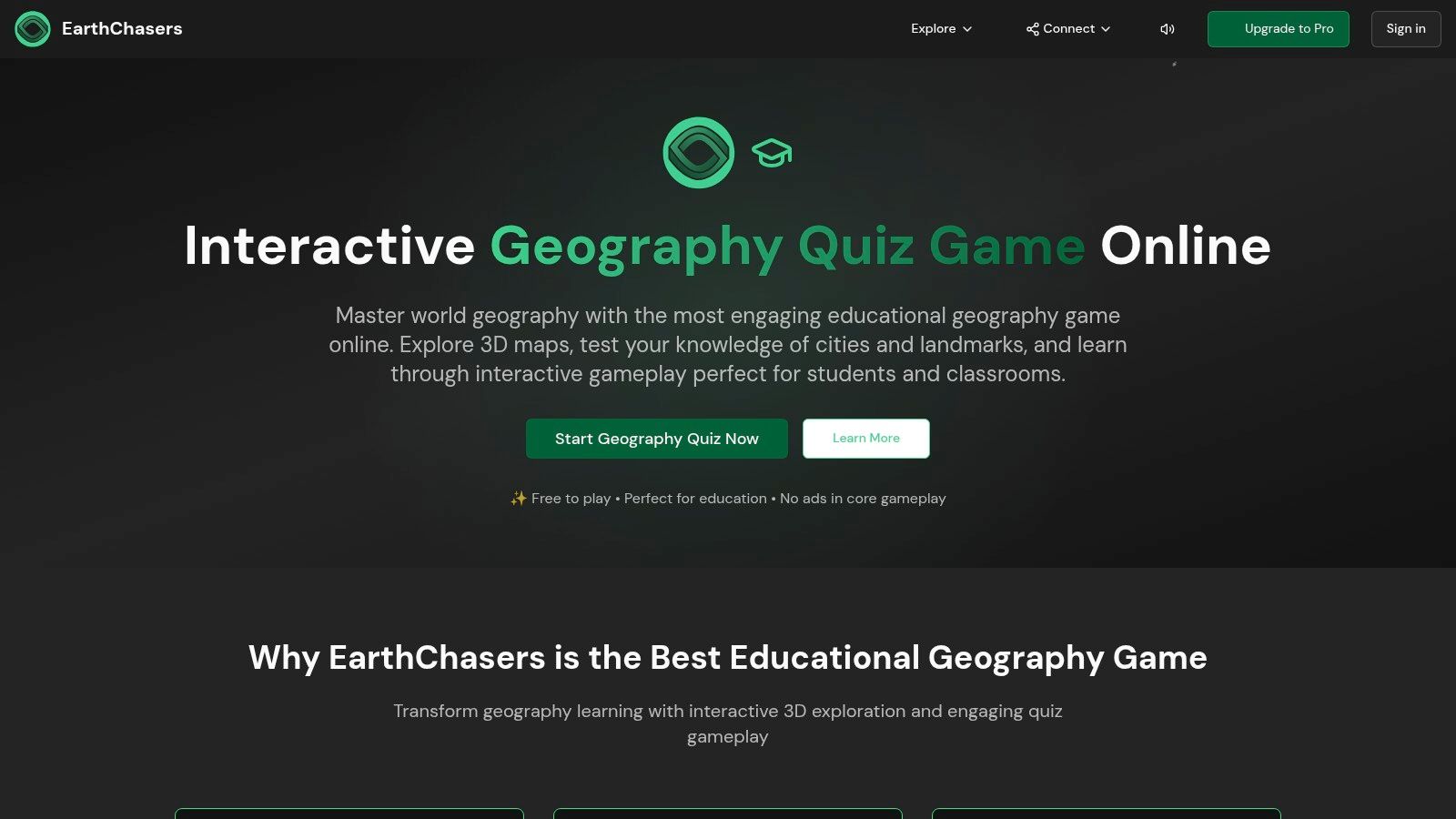 Geography Quiz Game
