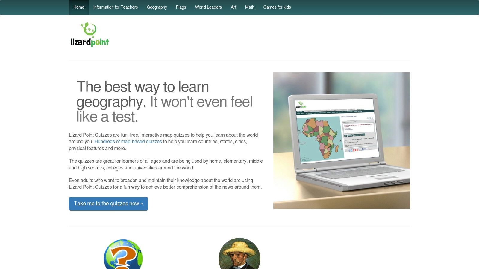 Lizard Point Quizzes