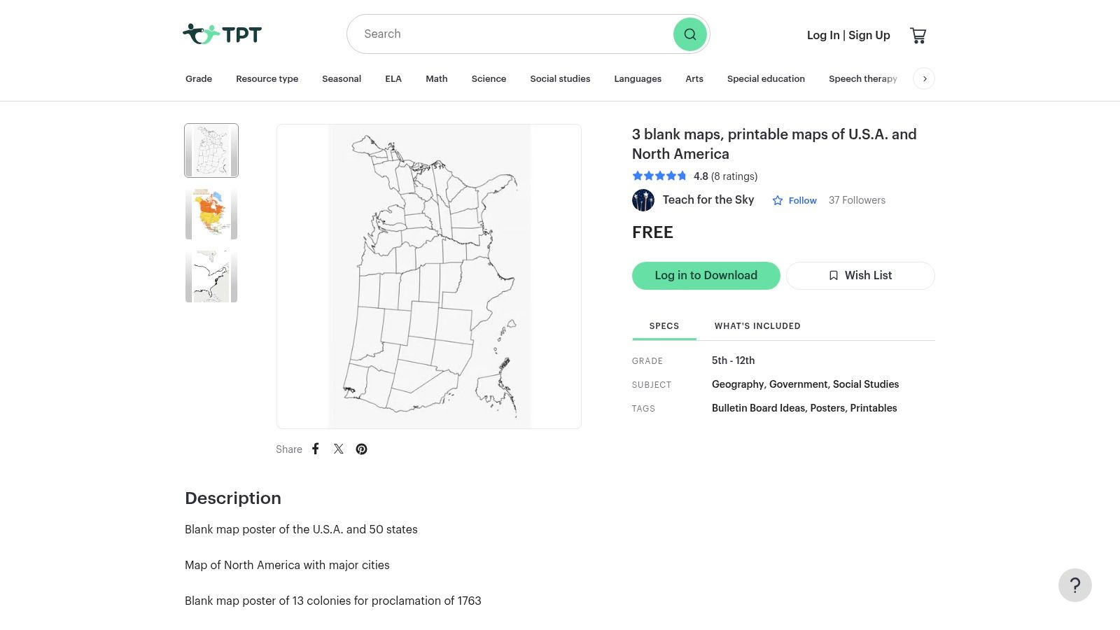 Teachers Pay Teachers (TPT)