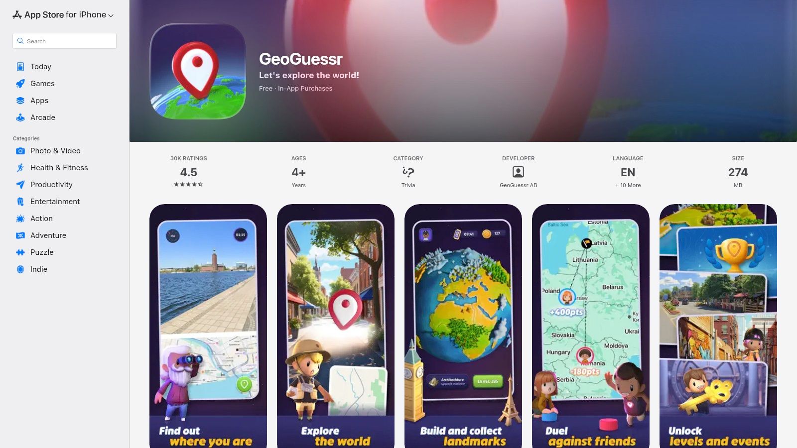 GeoGuessr (iOS app)