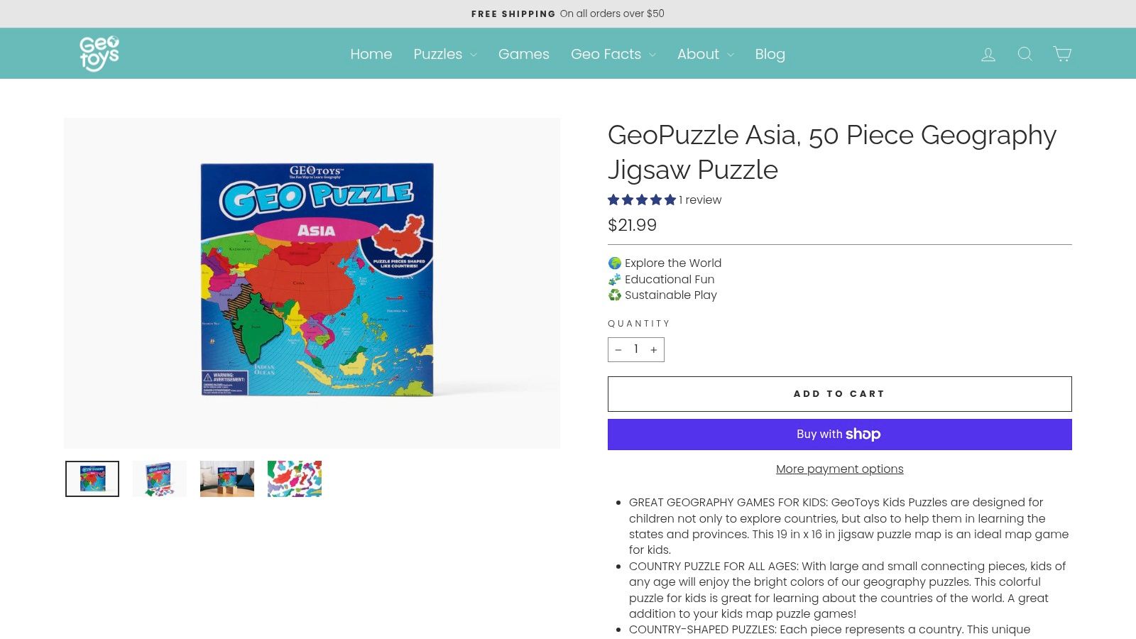 GeoToys – GeoPuzzle Asia