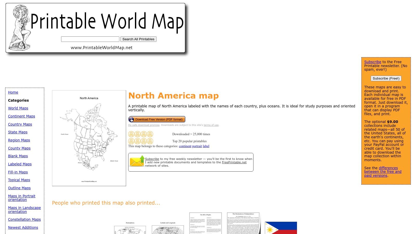 PrintableWorldMap.net