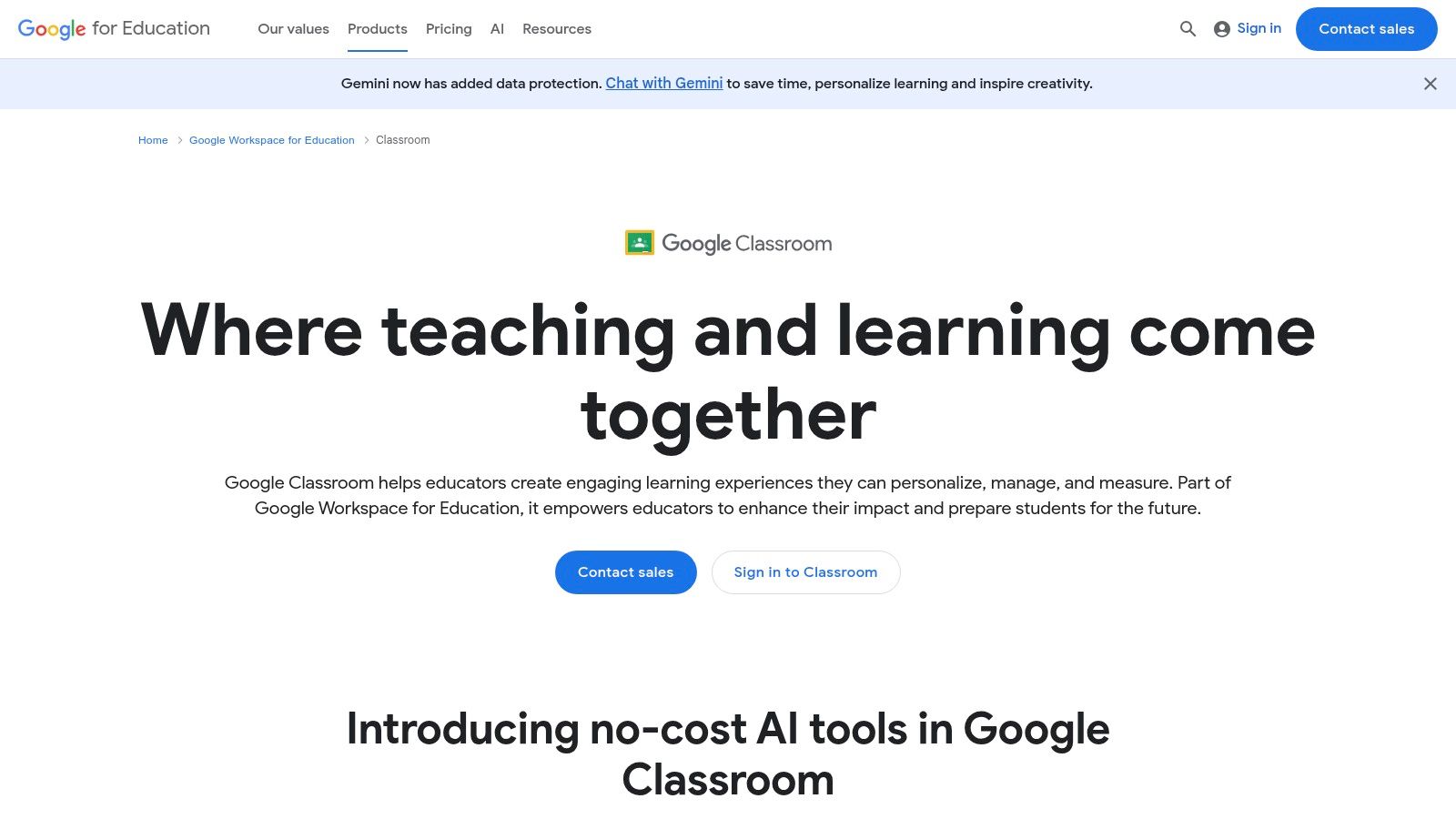 Google for Education – Classroom