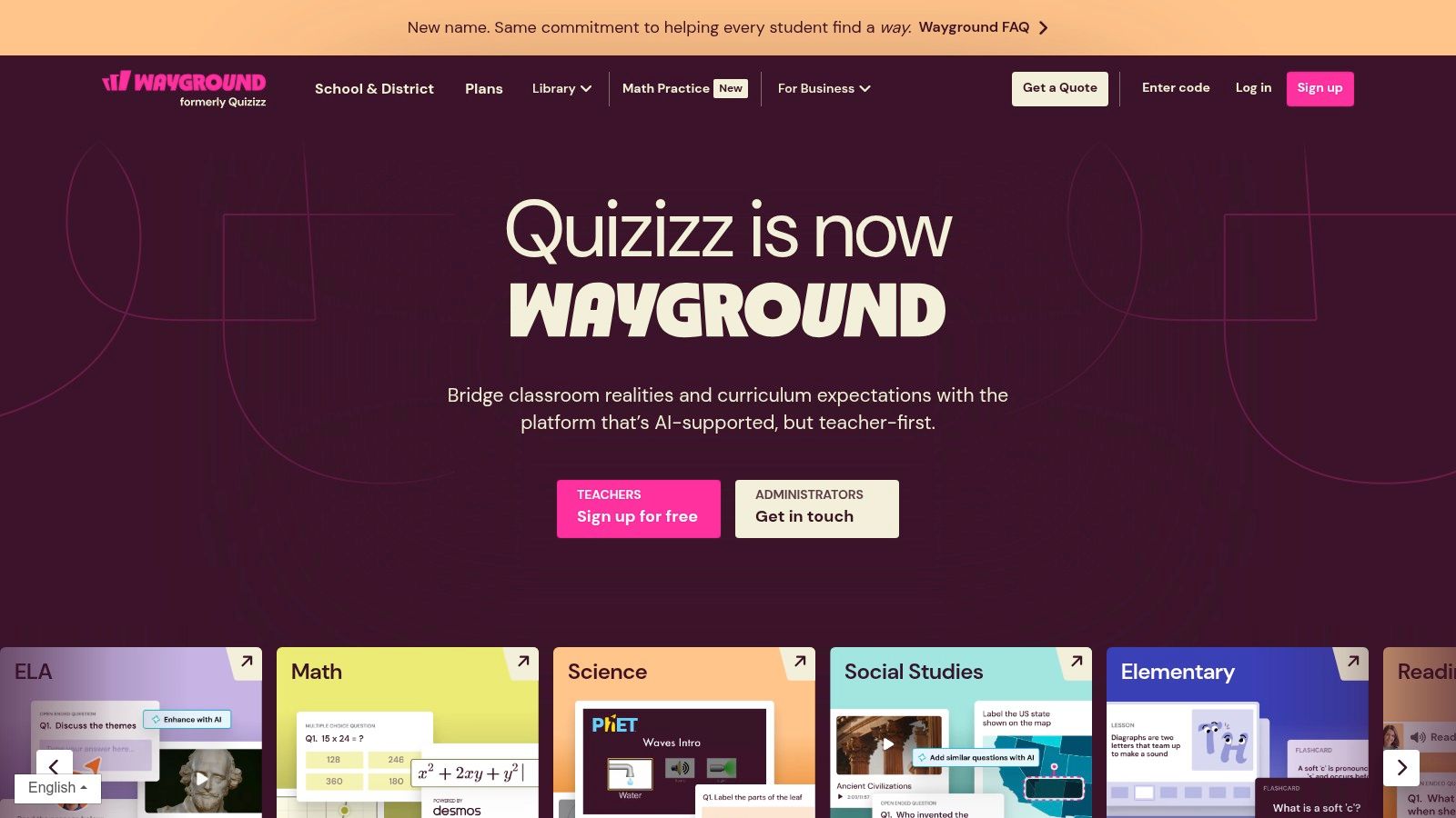 Wayground (formerly Quizizz)