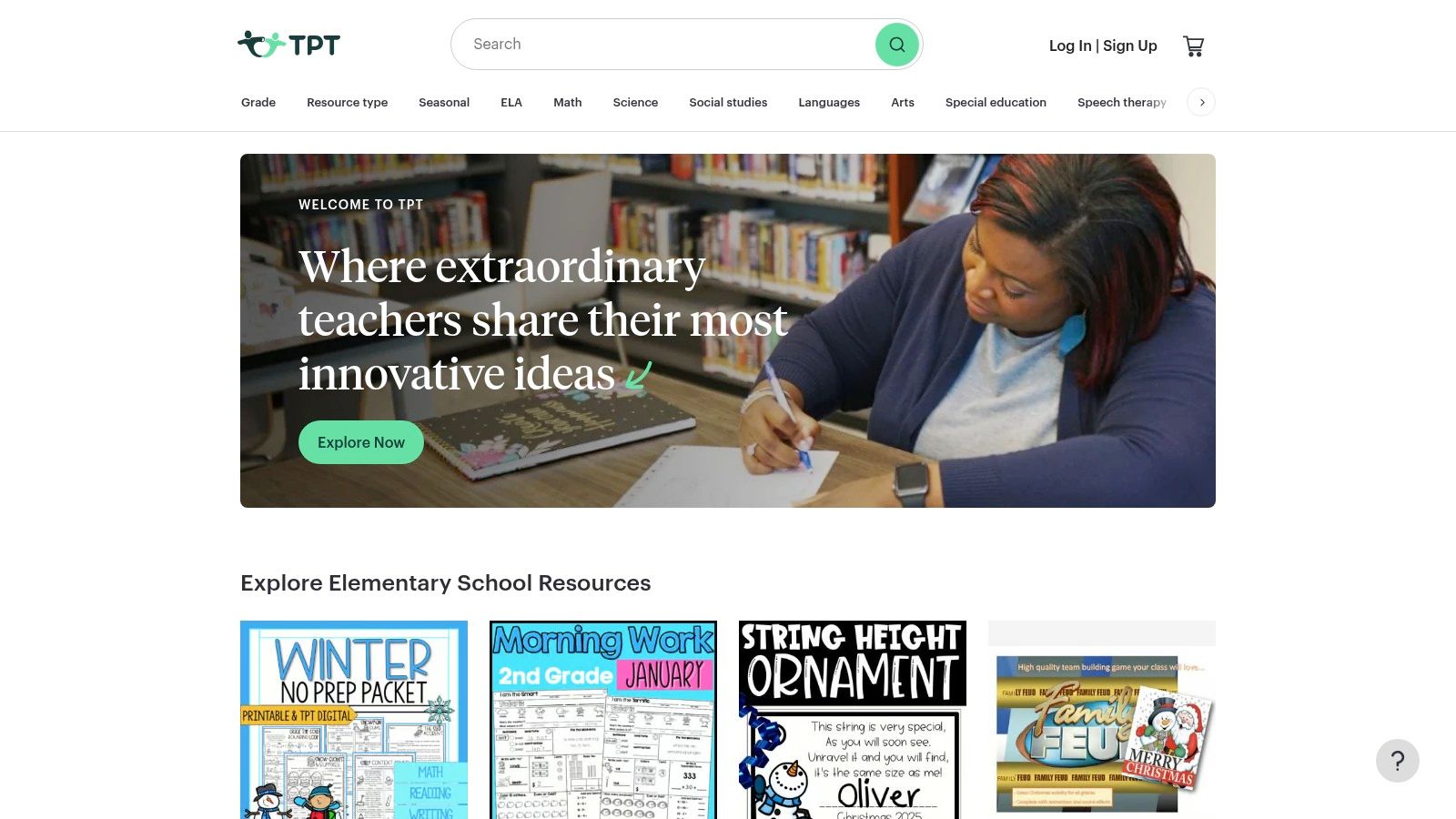 Teachers Pay Teachers (TpT)