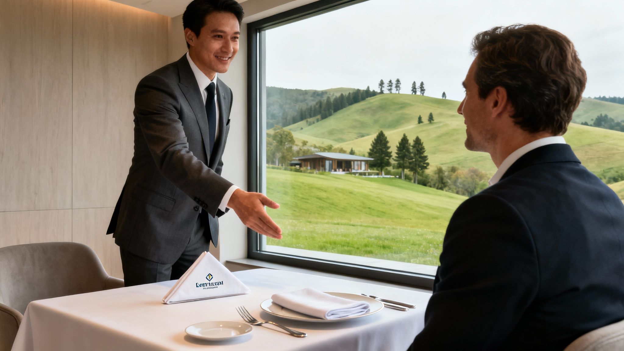 Corporate hospitality event