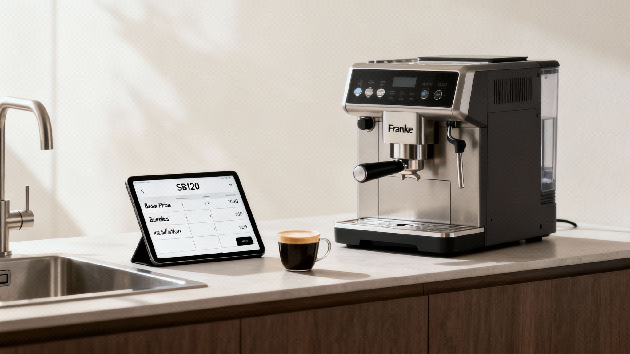 Screenshot from https://beanmachines.co.uk/product/franke-sb1200-bean-to-cup-coffee-machine/