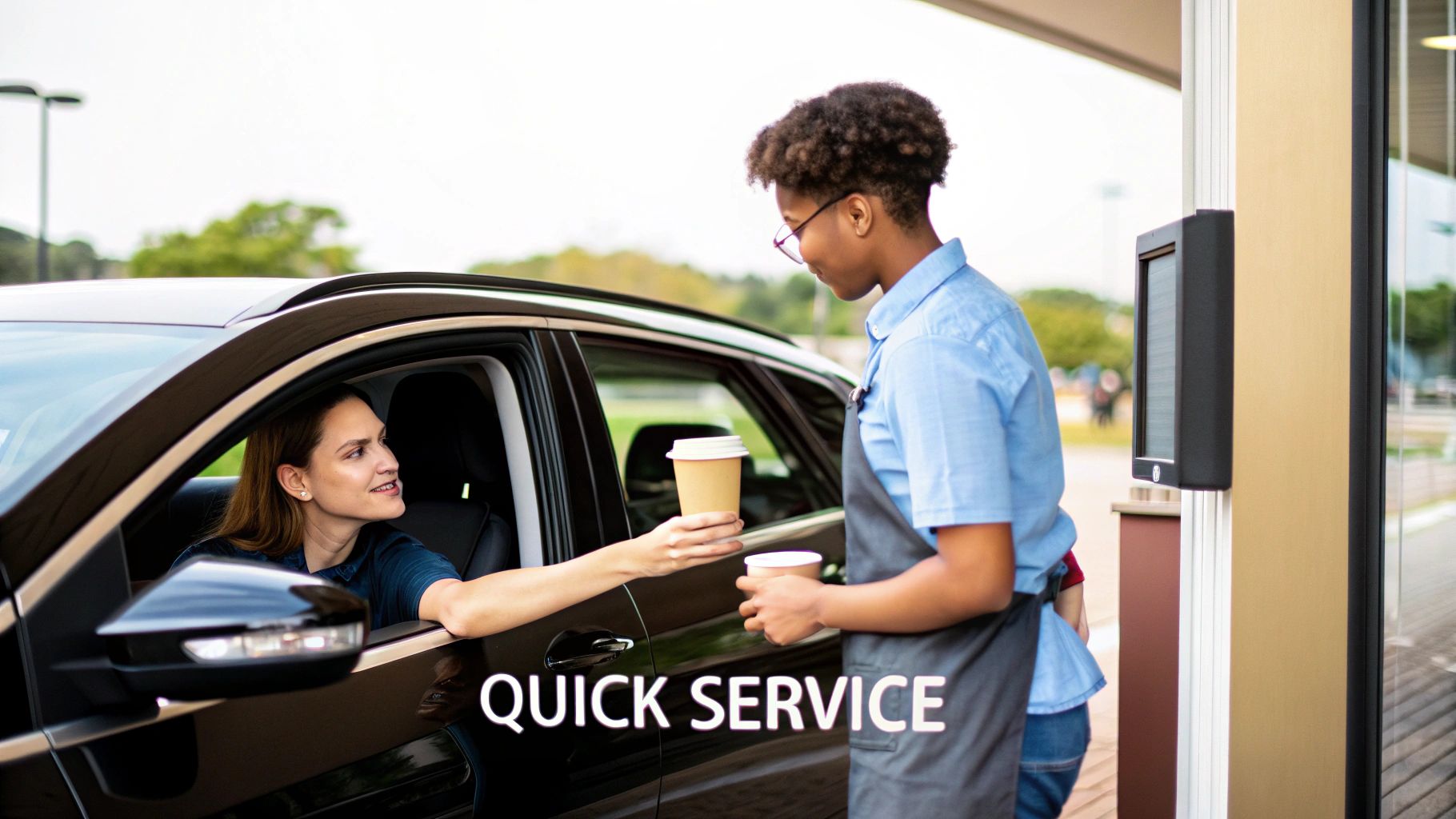 Drive-Thru Coffee Kiosk