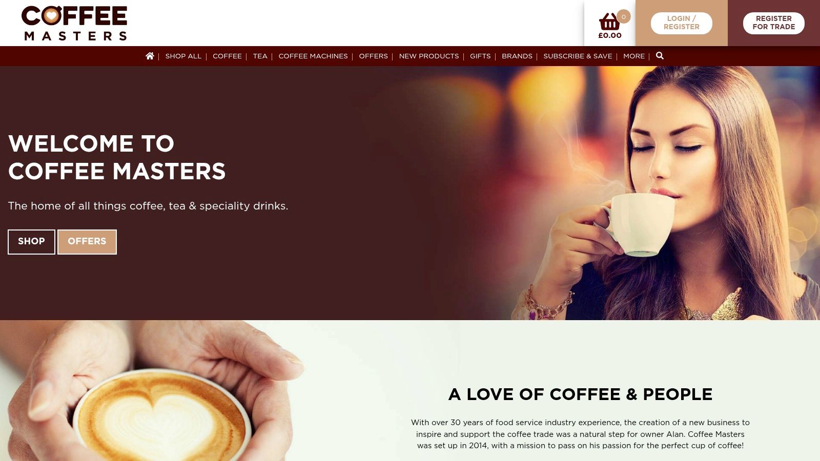 Coffee Masters (Trade & D2C Roaster)