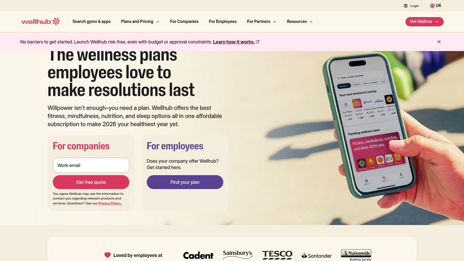 Wellhub (formerly Gympass) – UK