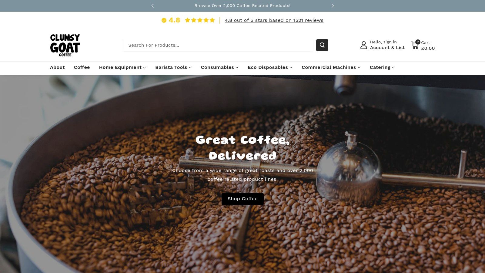Clumsy Goat Coffee