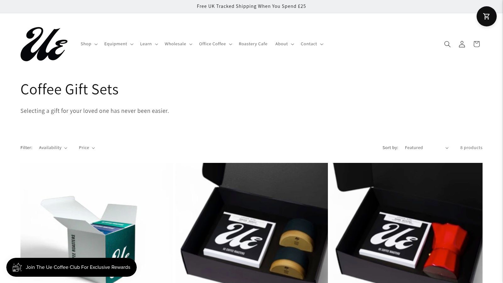 Coffee Gift Sets for Someone Special – Ue Coffee Roasters