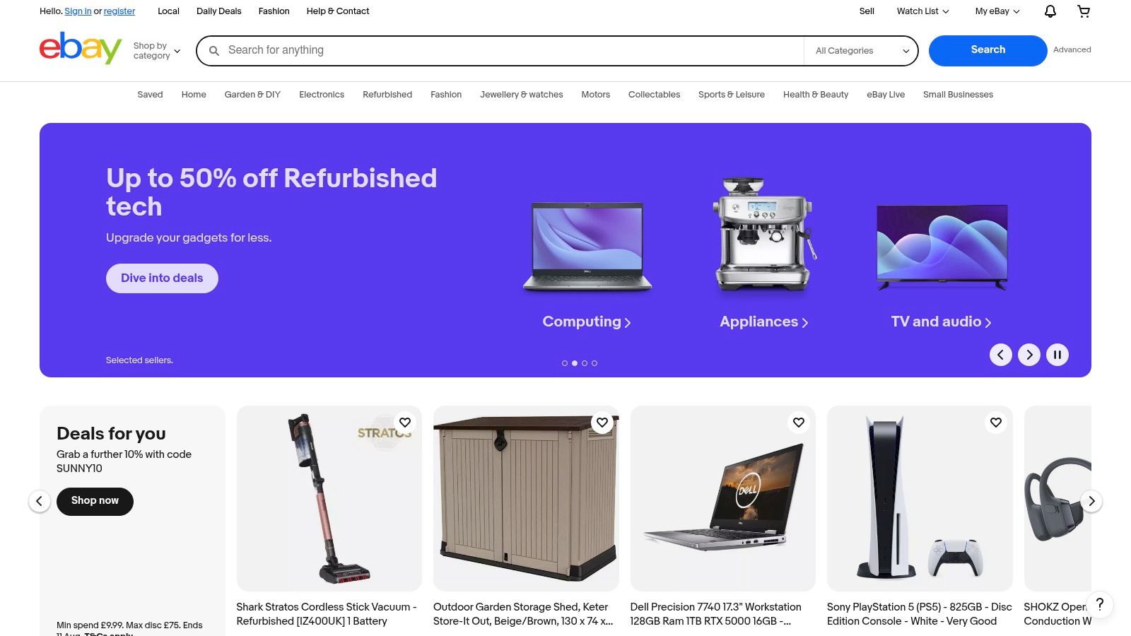 eBay UK