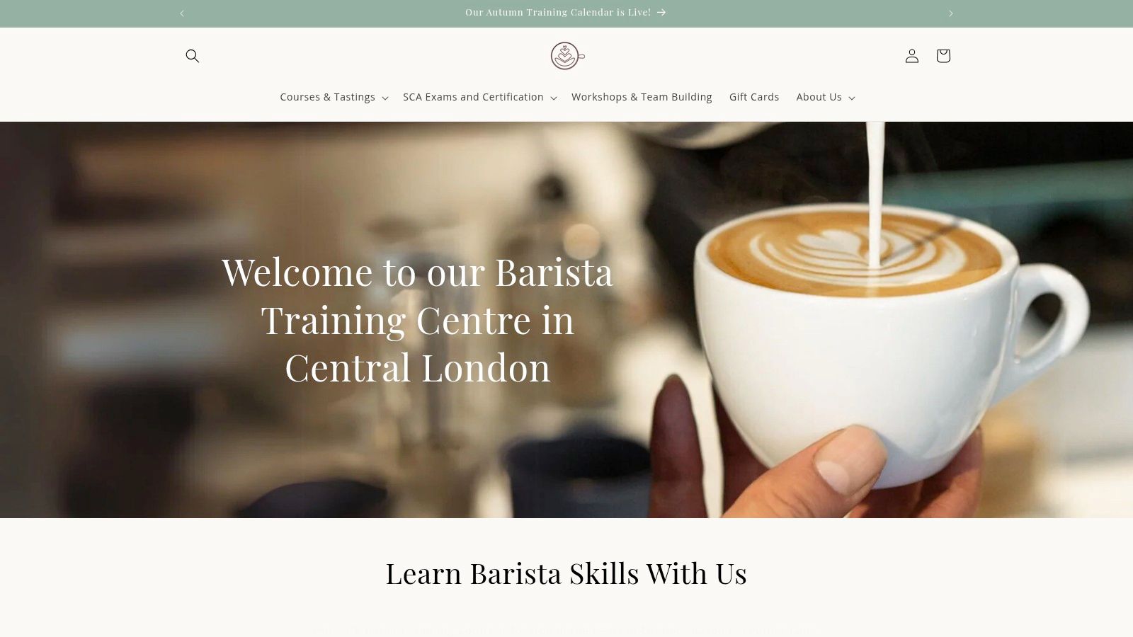 Prufrock Barista Training Centre