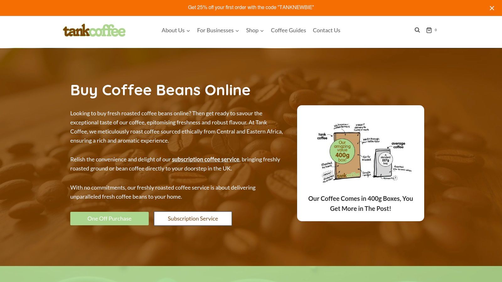 Tank Coffee