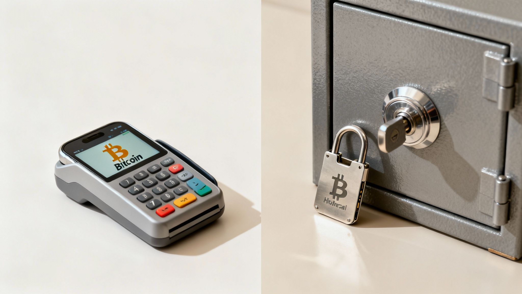A person using a smartphone to interact with a digital crypto wallet interface