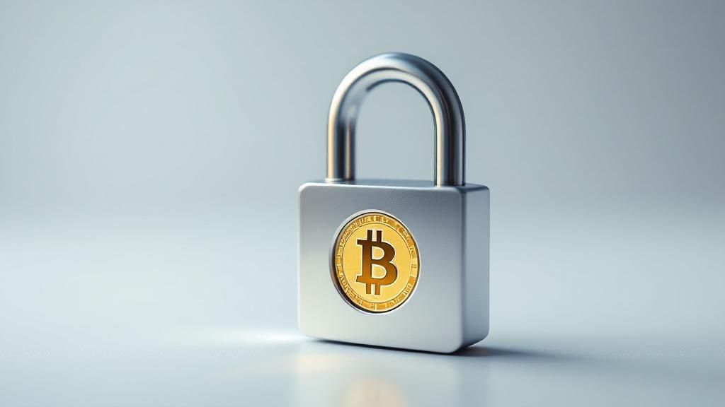 A diverse group of people from around the world connected by digital currency icons.