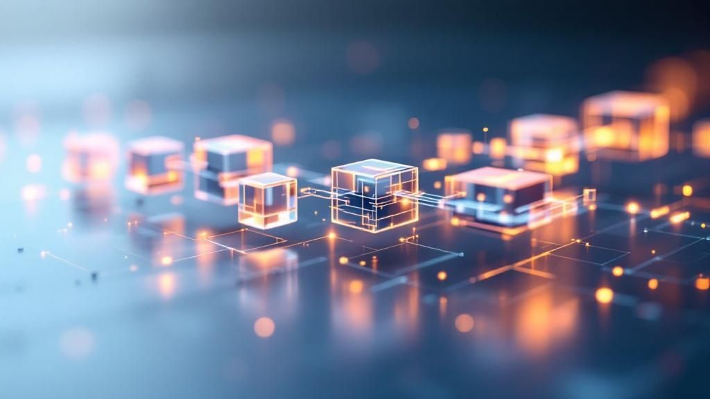 Complex network of digital connections representing modern payment infrastructure.