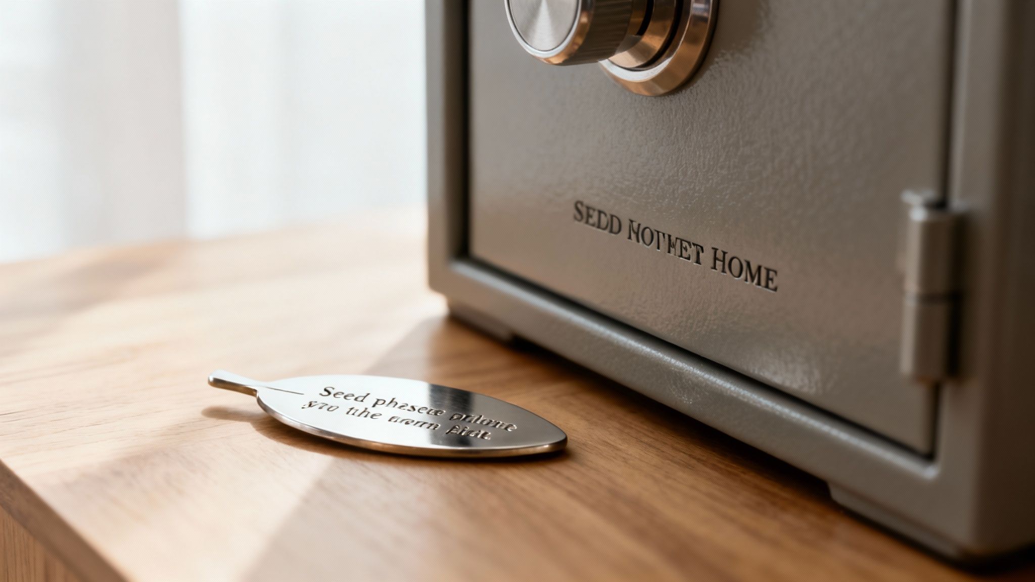 The Best Way to Store Seed Phrase for Bitcoin Security • Flash