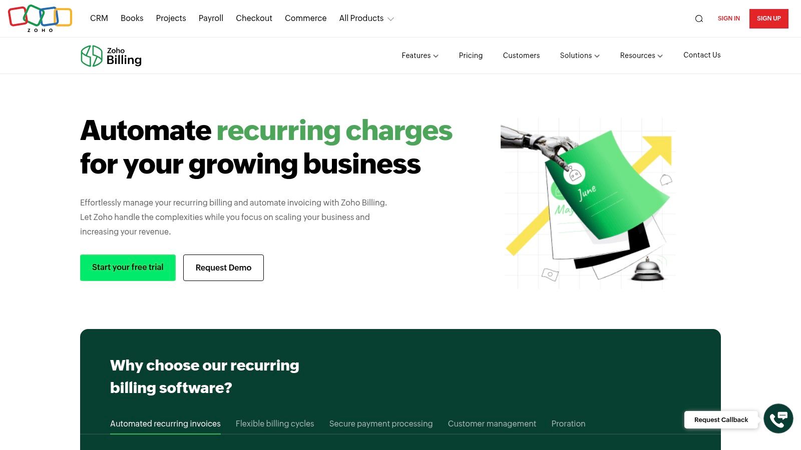 Zoho Billing