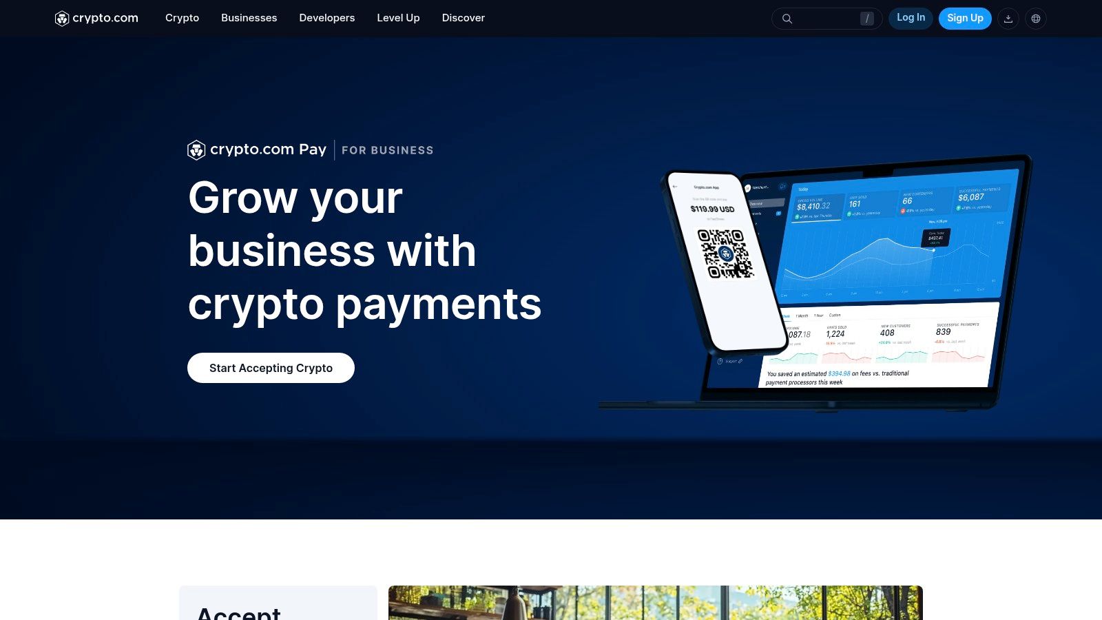 Crypto.com Pay (for Business)