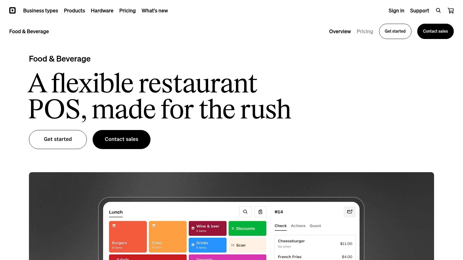 Square for Restaurants